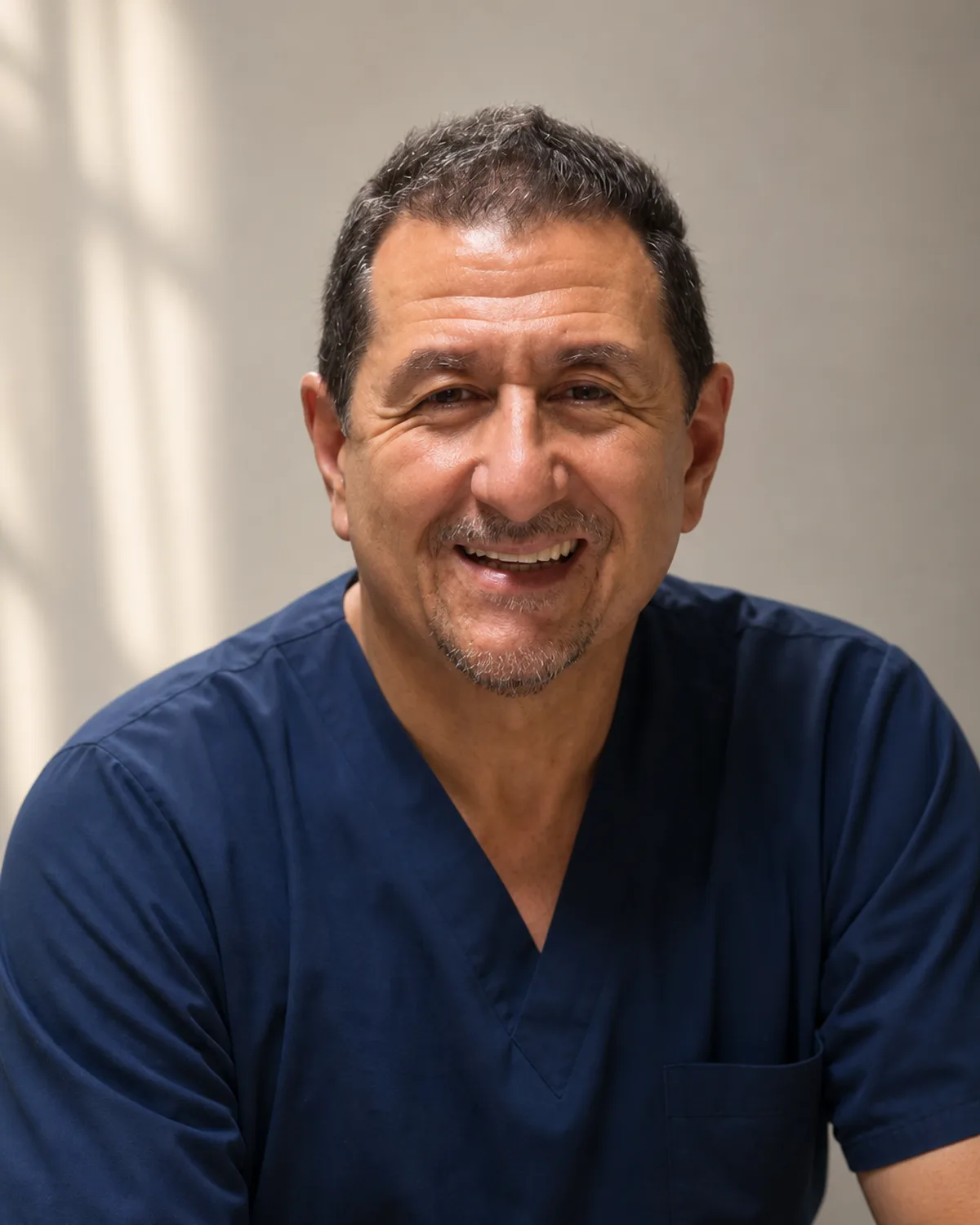 Portrait of Dr. Dimitrije Filipović, founder of the clinic